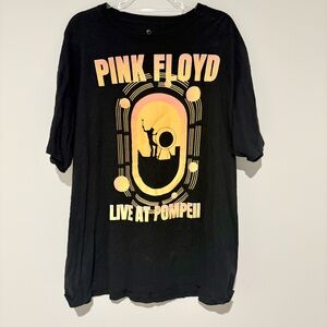 PINK FLOYD 2022 Official M "Live At Pompeii" Concert T-Shirt Black Size 2XL